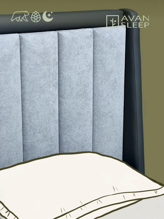 Krovat VENECIA, ikki kishilik, matrassiz. 200x160 / 200x180 sm