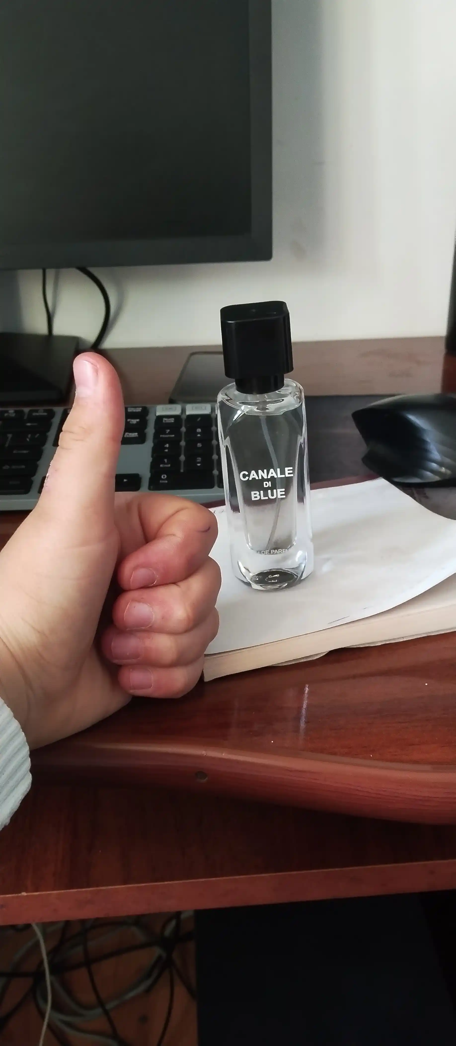 Erkaklar uchun parfumlangan suv, 45 ml
