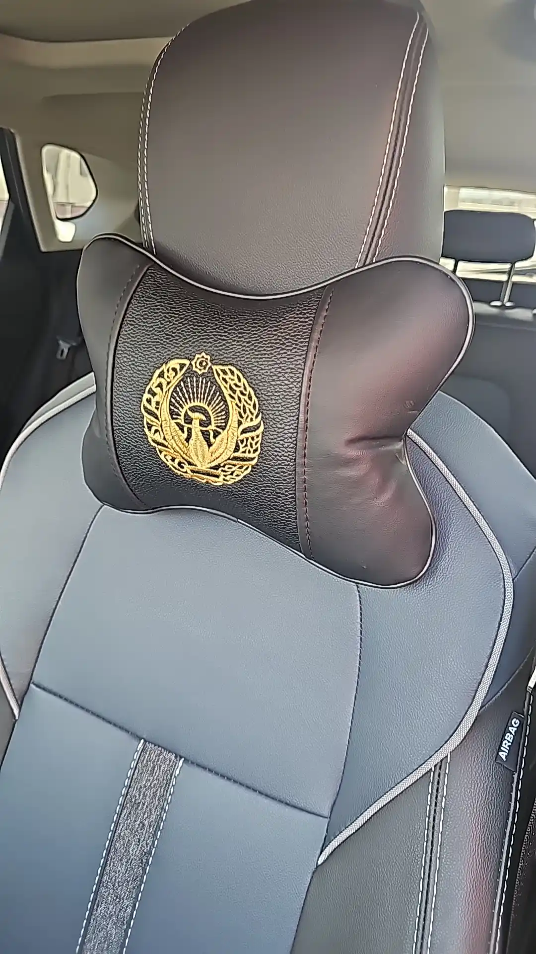 Подушка (2шт) на подголовник автомобиля, Chevrolet, аксессуар