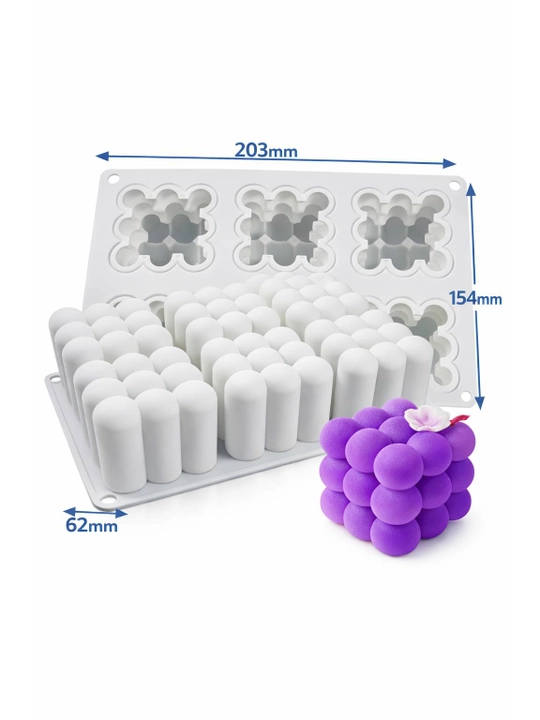 Silikon forma 6tasi 1da