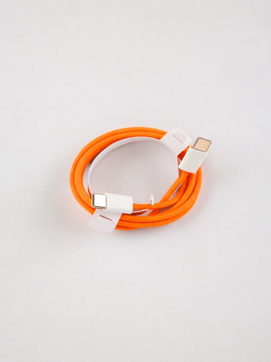 Apple iPhone 15 va Android uchun zaryadlash kabeli, o'ralgan,  Type-c kabeli, 60 W