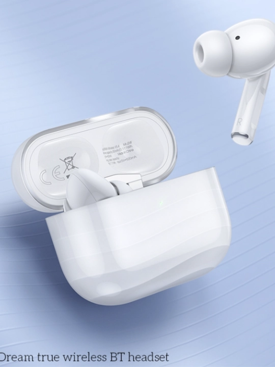 Simsiz quloqchinlar Borofone BW84 Crystal, Bluetooth 5.4, TWS keysi bilan, mikrofonli