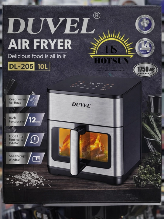 Аerofrityurnitsa (aerogril)"DUVEL" DL-205, 1750W, 10 l. (Germaniya) YANGI