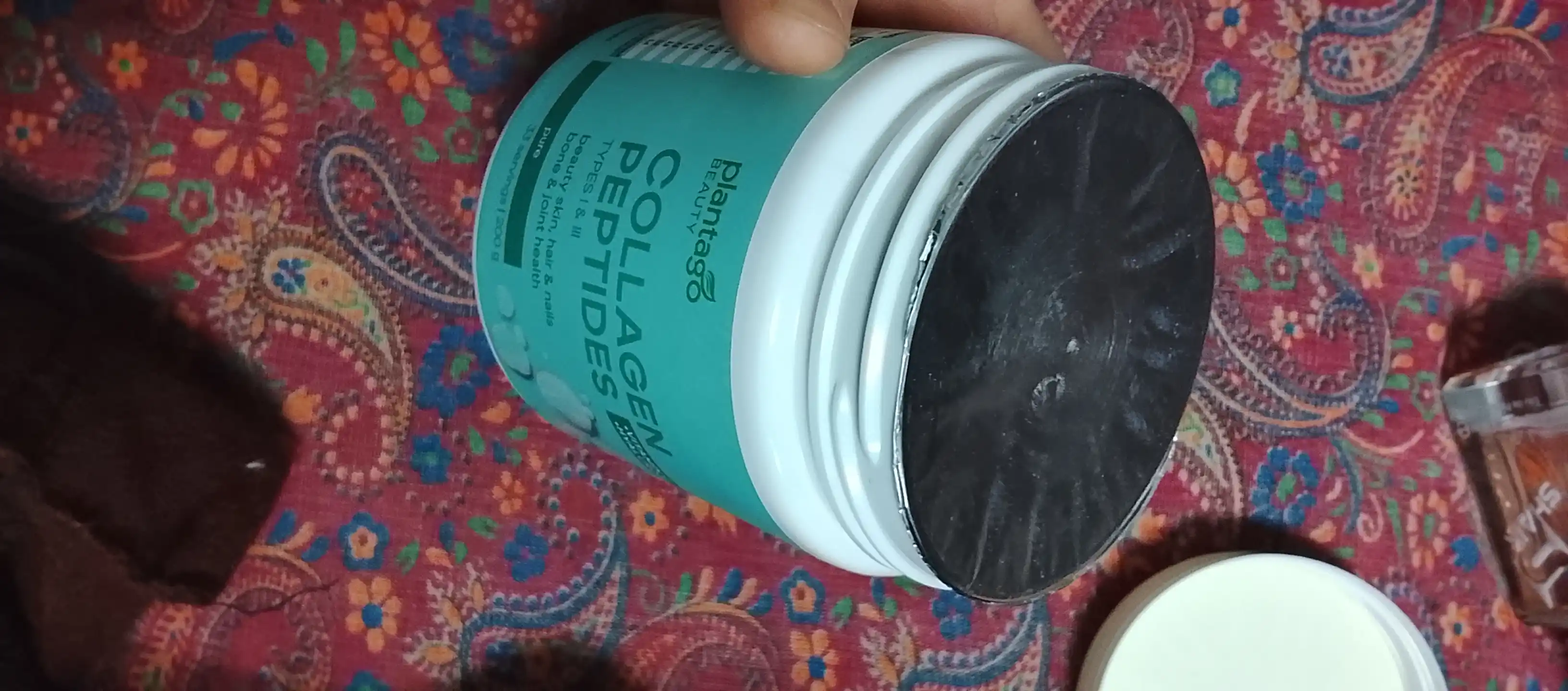 Peptidli kollagen + Vitamin C + Gialuron kislotasi, Primekraft, kukun, 200 gr