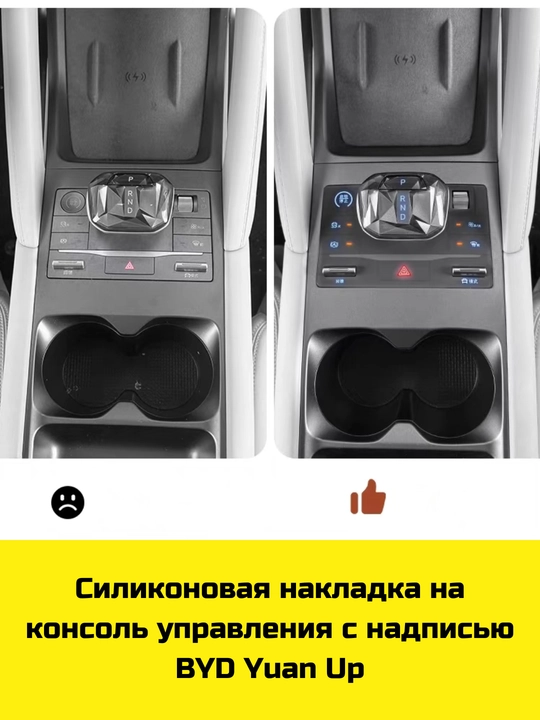 Konsol uchun silikon himoya BYD Song Plus/Pro, Champion/Sealion 07, Yuan Up/Plus, Chazor
