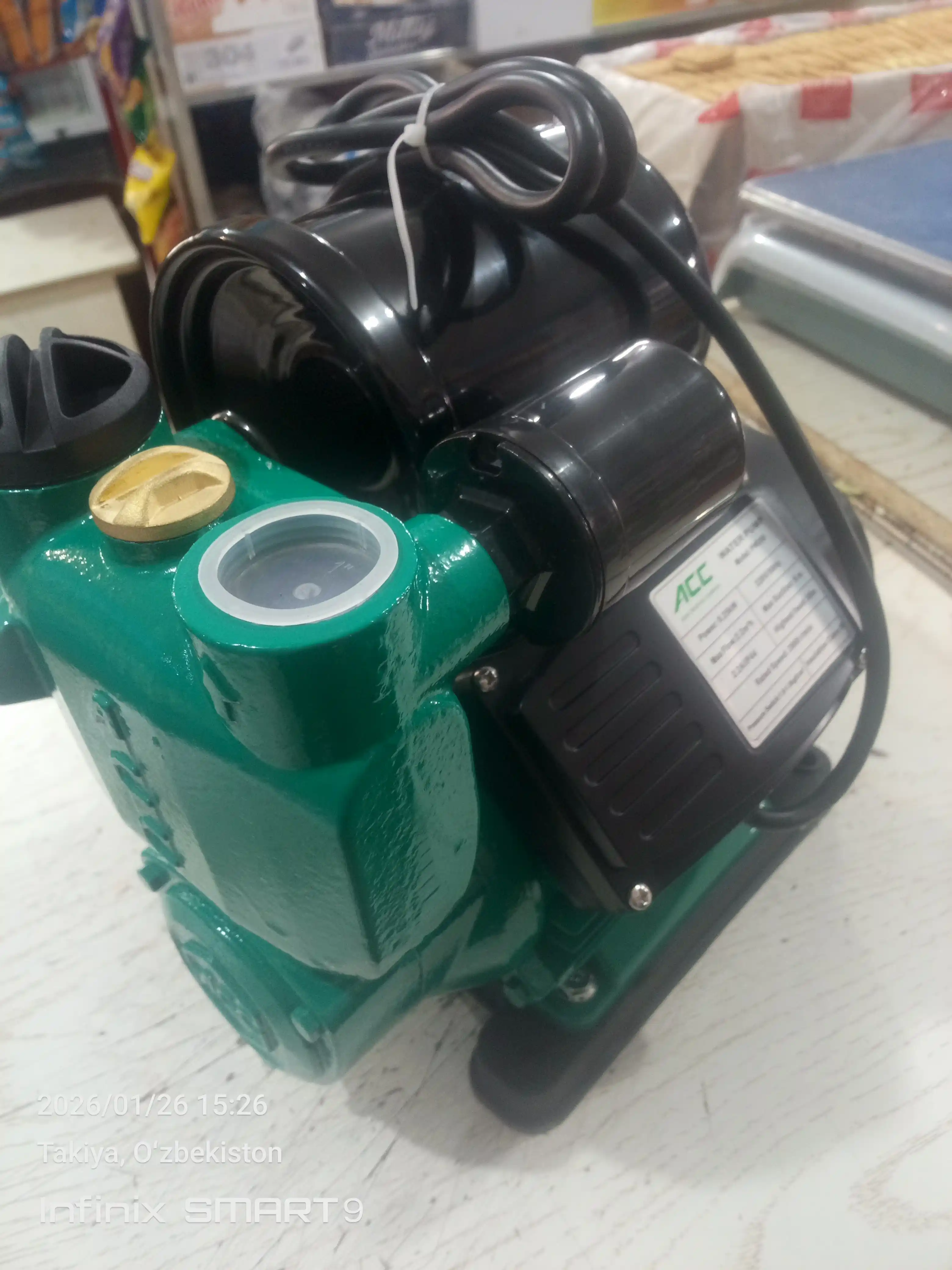 ACC PW250 Avtomatik o'z-o'zidan ishlaydigan periferik suv  nasos