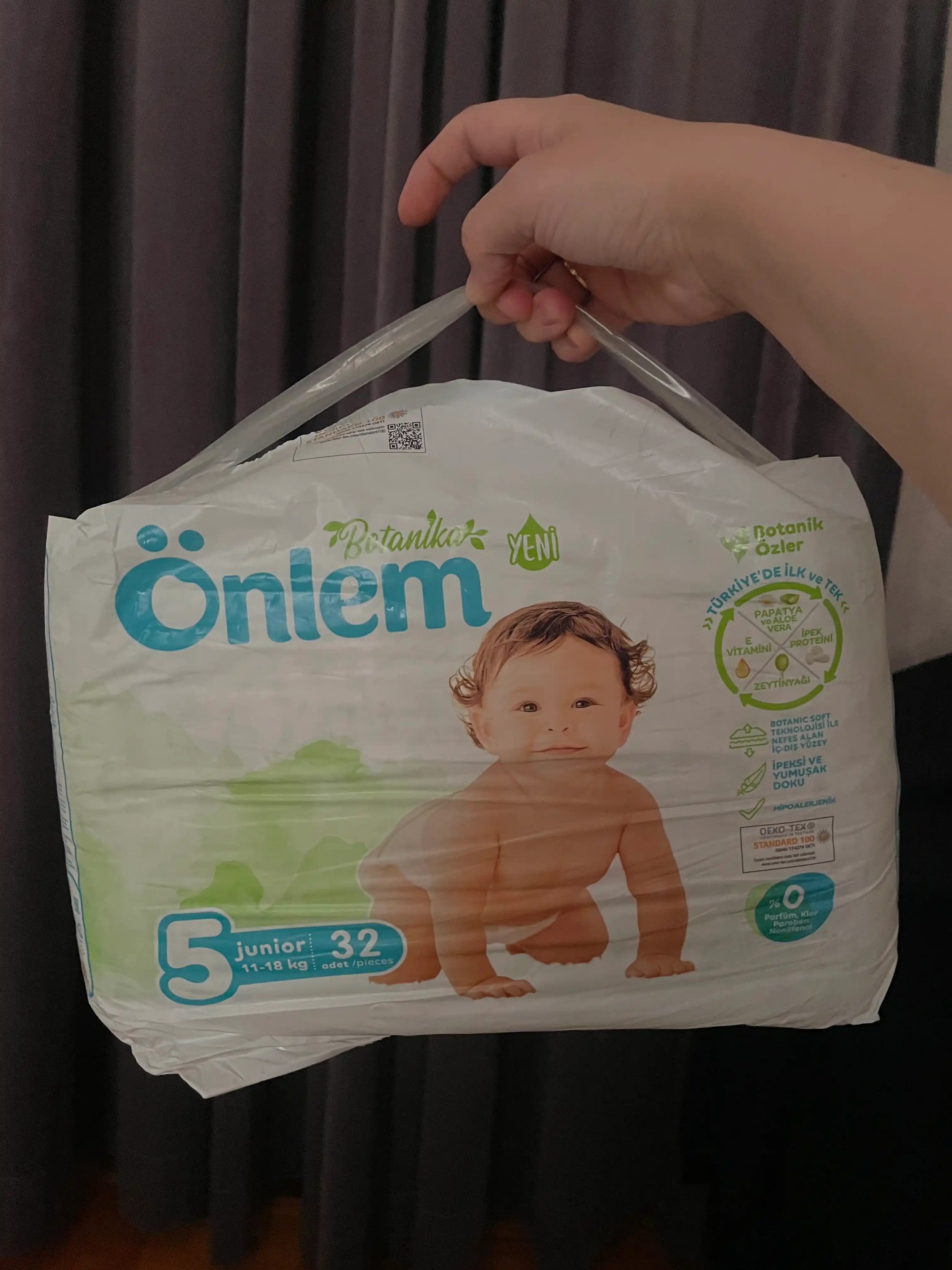 Подгузники "Оnlem Botanika" детские