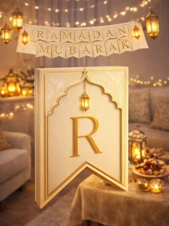 Ramazon bezaklari va Qurbon hayiti uchun bezaklar, Ramazon Muborak gulchambari - 