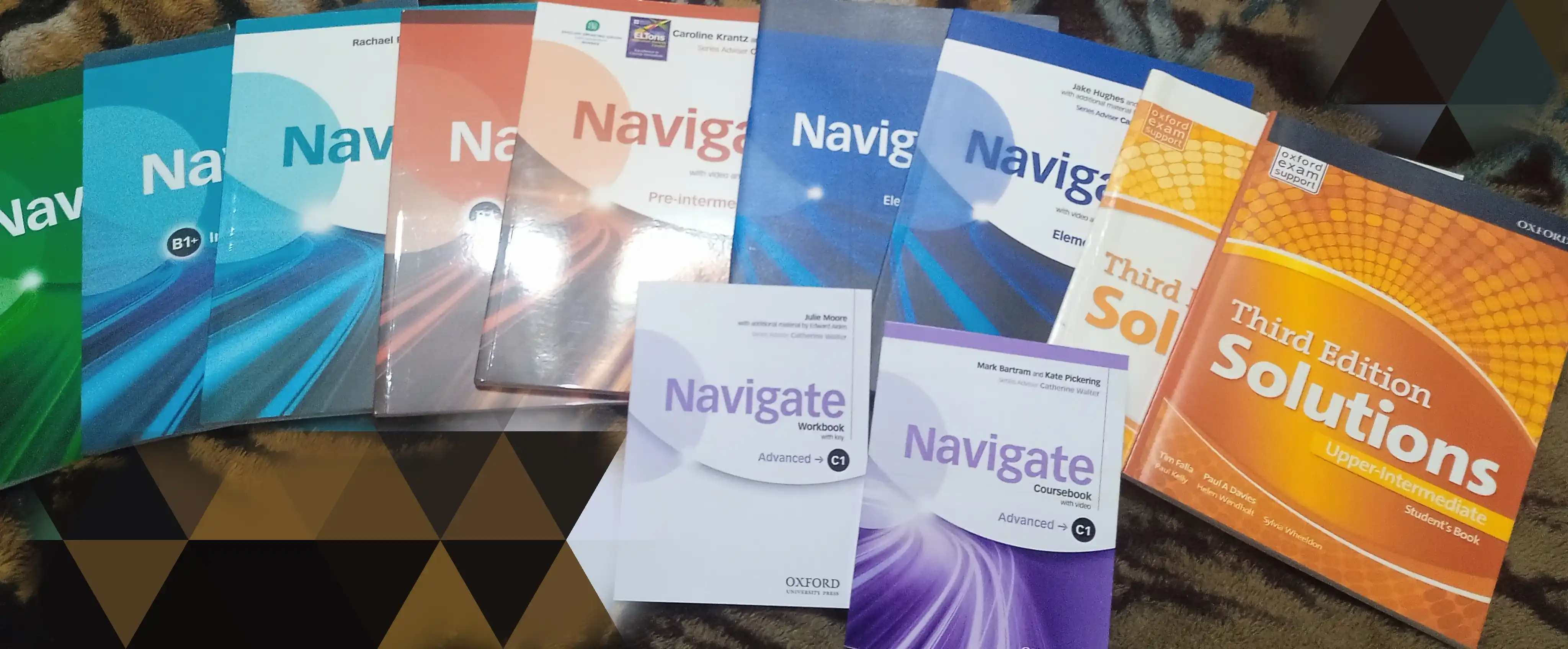 Navigate Beginner, Elementary, Pre-intermediate, Intermediate, Upper-intermediate