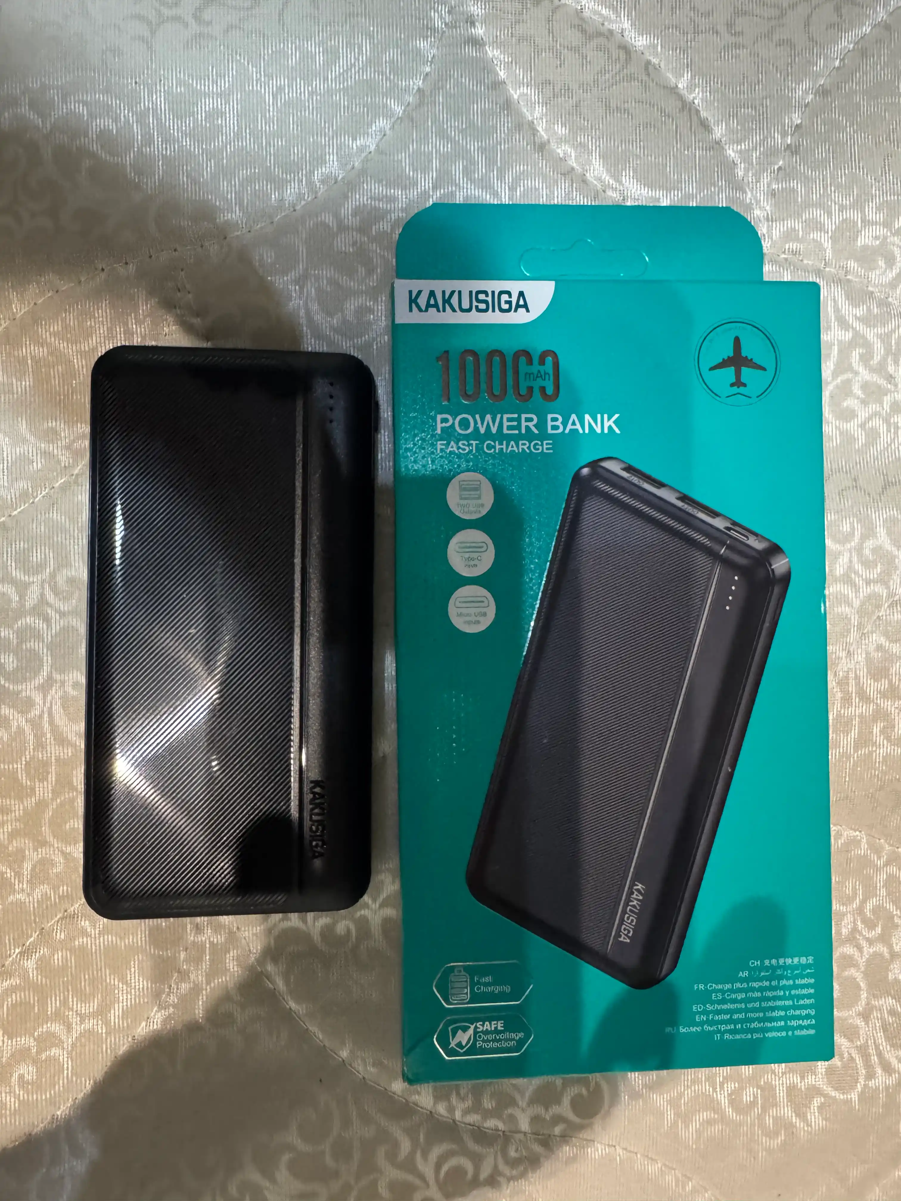 Power bank 10000/20000 mAh, tashqi akkumulyator