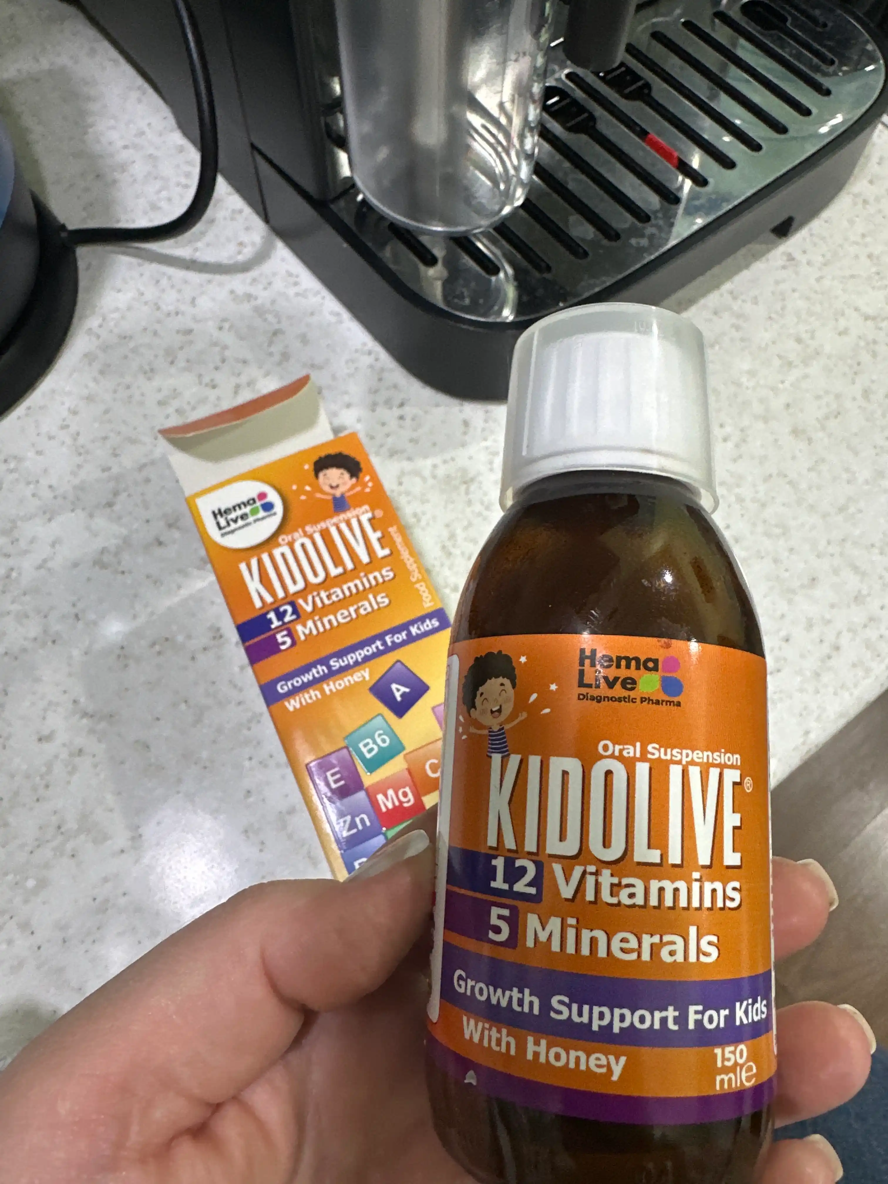 Kidolive vitaminli siropi, immunitet uchun bolalar vitaminlari, bolalar uchun multivitaminlar, bad