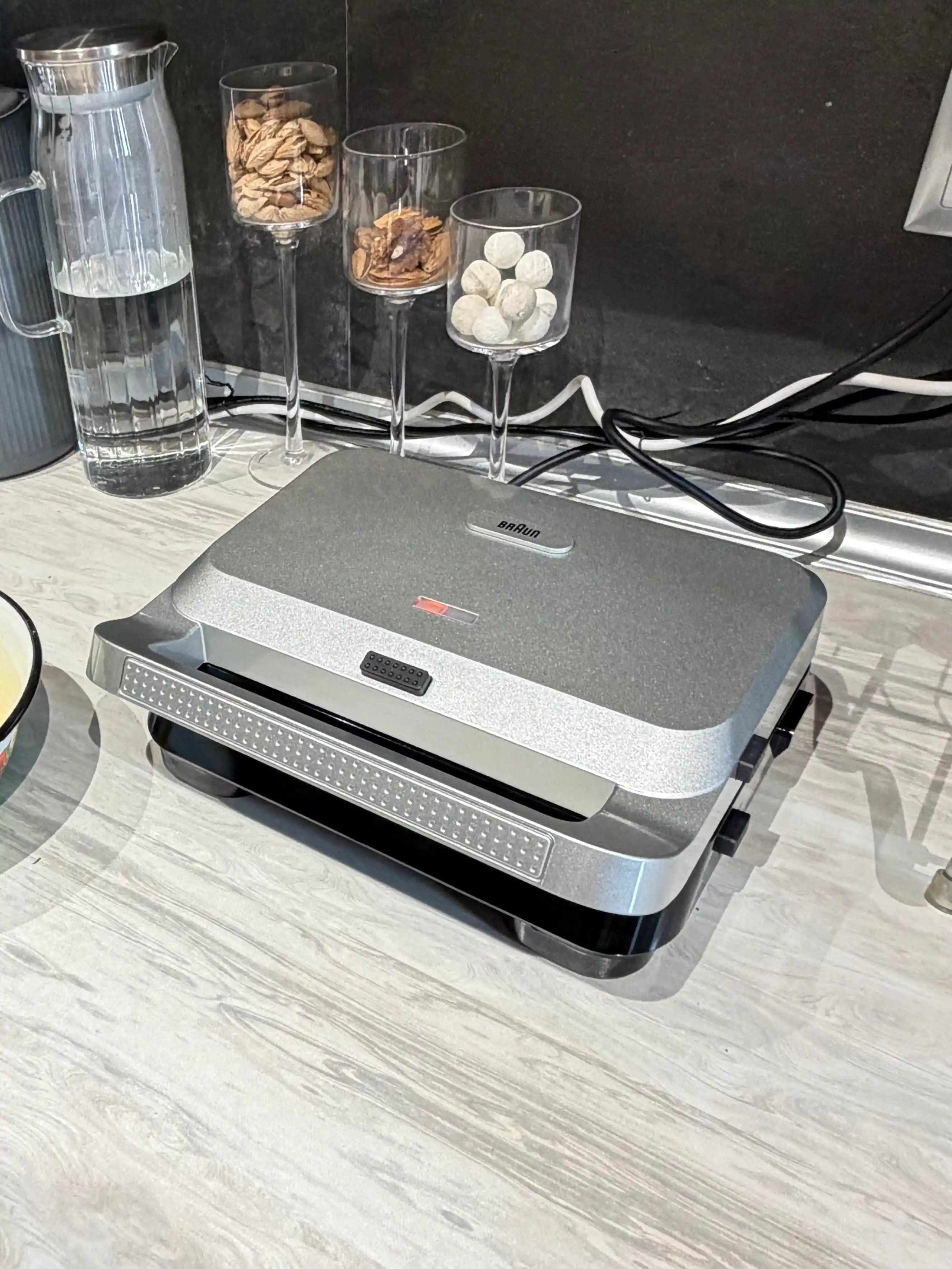 Гриль для сендвичей Braun SM5006, вафельница, тостер, электрогриль
