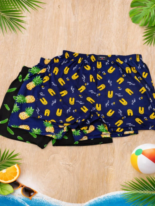 Мужские трусы, хлопок, боксеры, комплект нижнего белья, набор из 1, 2, 3 штук