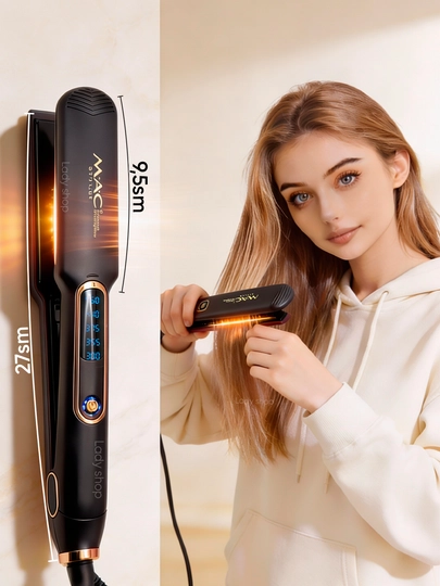 Выпрямитель MAC Styler, профессиональный, титановые пластины, LED-дисплей, стайлер волос