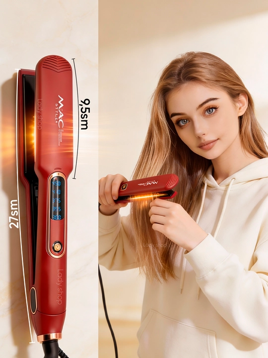 Выпрямитель MAC Styler, профессиональный, титановые пластины, LED-дисплей, стайлер волос