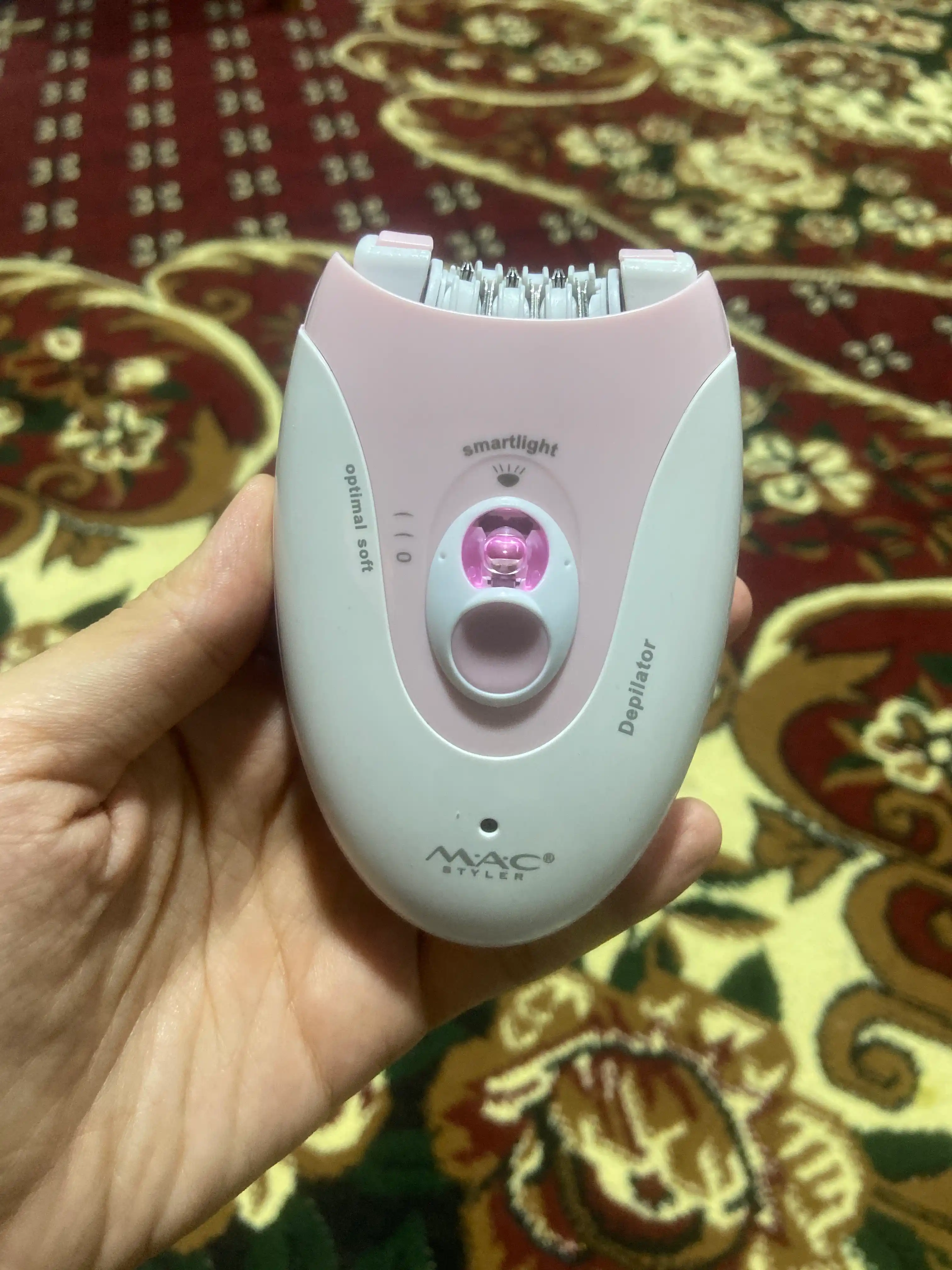 Epilyator simsiz MAC styler, ayollar uchun professional depilyator