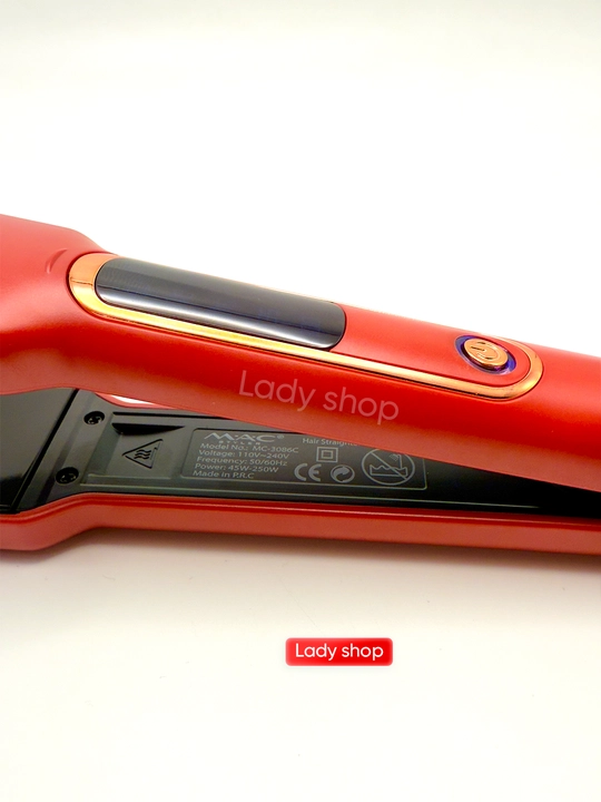 Выпрямитель MAC Styler, профессиональный, титановые пластины, LED-дисплей, стайлер волос