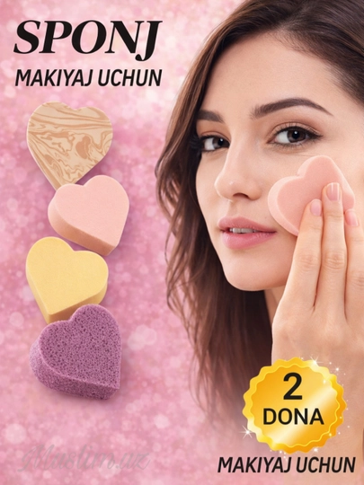 Sponj makiyaj uchun, sponj, shimgich makiyaj uchun