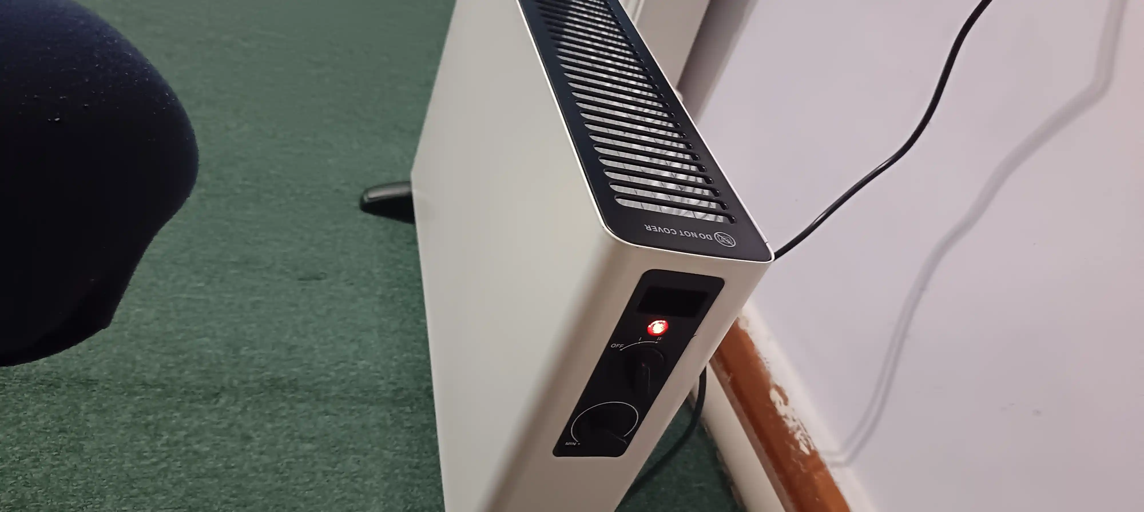 Электрический конвектор HEATBOX PRO 2000 Вт, для дома, офиса и дачи 30 м²