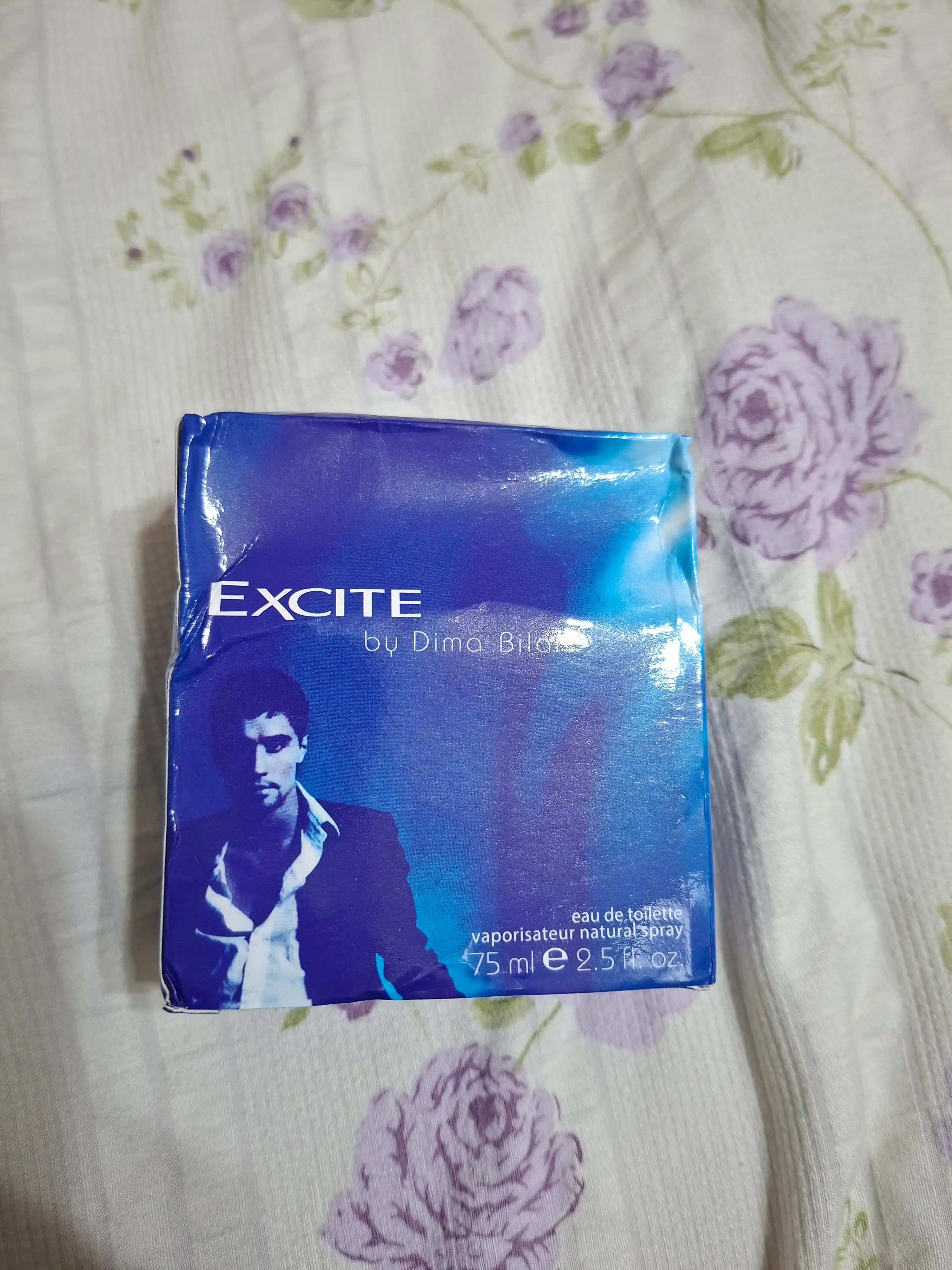 Туалетная вода для мужчин Excite by Dima Bilan, свежесть моря, 75 мл