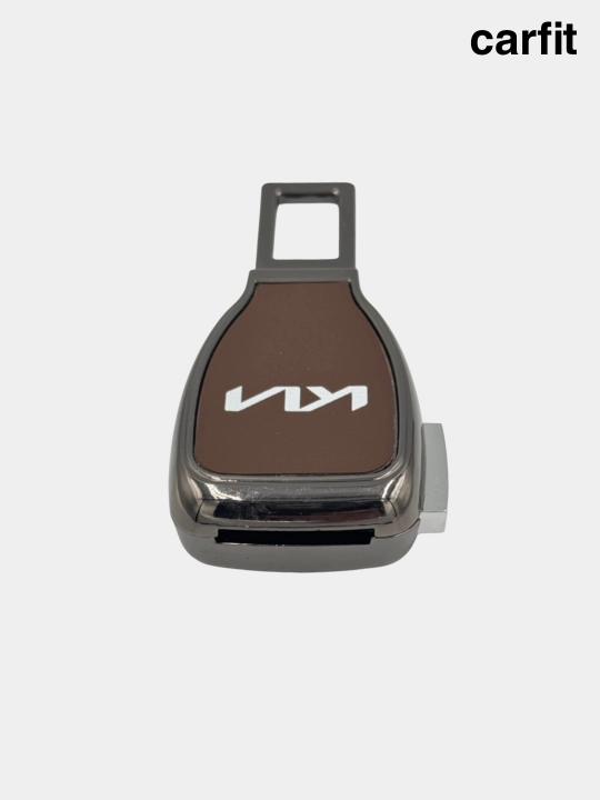Заглушка, вставка в замок ремня безопасности, металлическая, Chevrolet BYD KIA Universal
