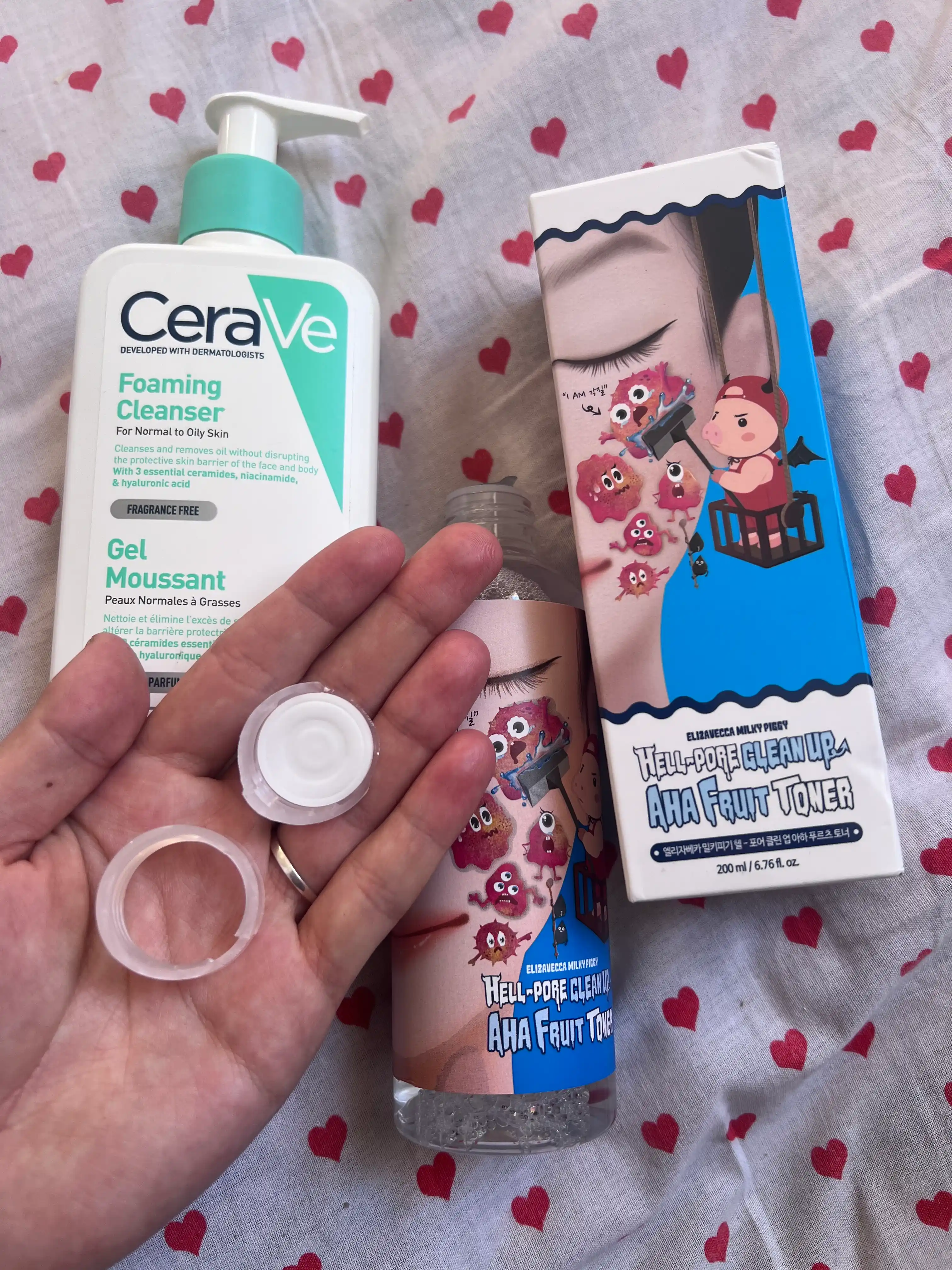 Очищающий тонер для лица с фруктовыми кислотами Elizavecca Milky Piggy, 200 мл