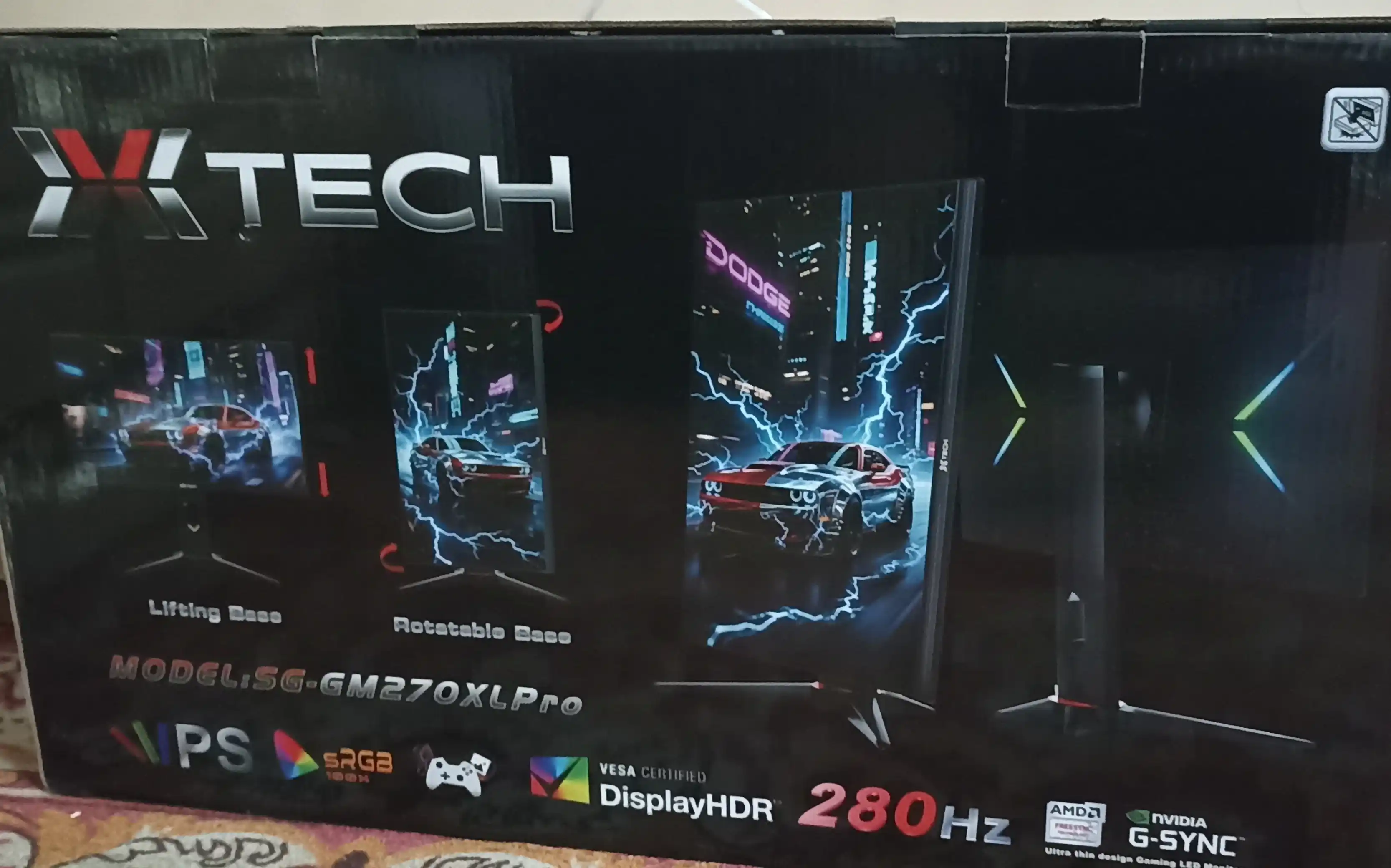 Изогнутый монитор Xtech, 27", 32", 34", IPS, RGB, 165 Гц, 180 Гц, 280 Гц, гарантия 1 год