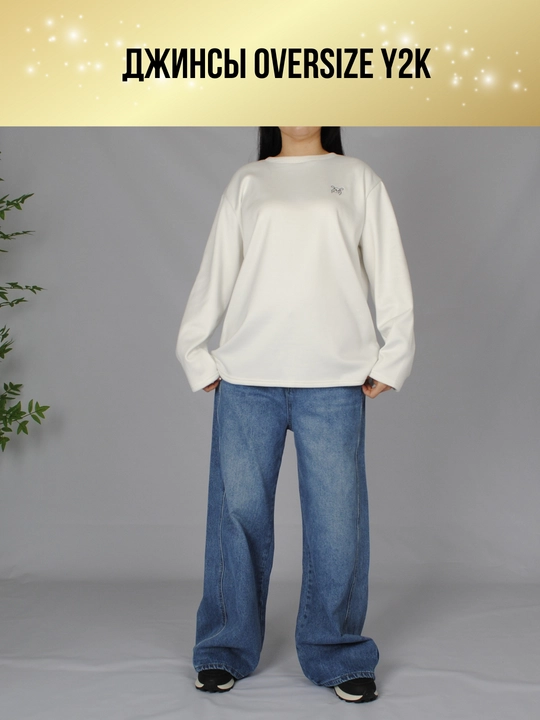 Ayollar longsliv oversize, kundalik longsliv, yupqa nafas oladigan longsliv