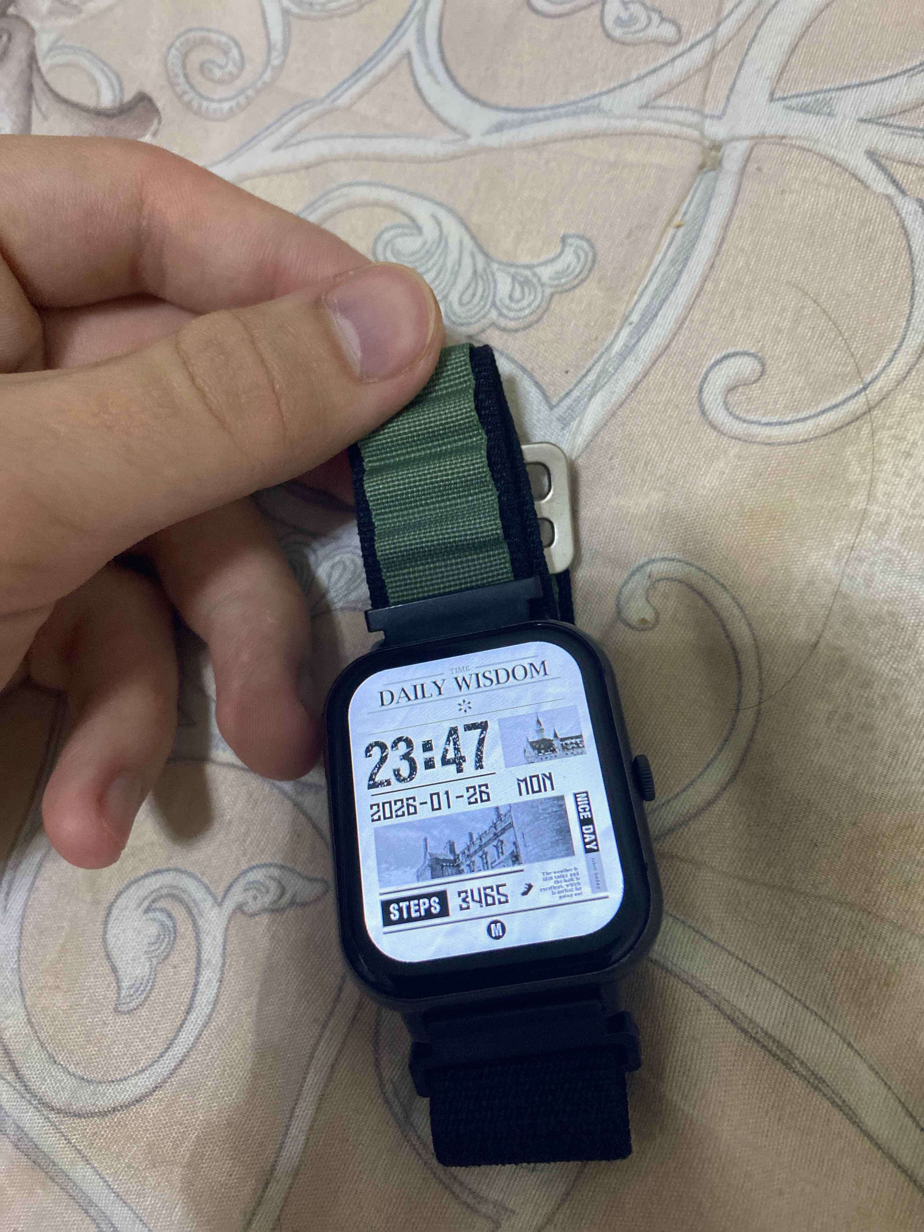 Ремешок нейлоновый для Samsung, Huawei, Amazfit и любых других часов, размер 22 мм и 20 мм