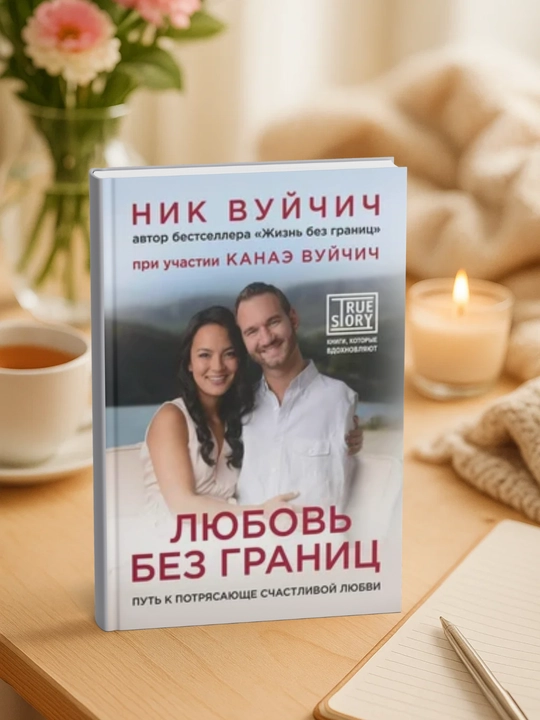 Ник	Вуйчич, Канаэ Вуйчич: Любовь	без границ. Путь к потрясающе счастливой любви