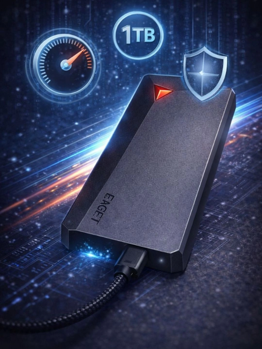 Tashqi disk Eaget G22 USB 3.0 320, 500 Gb, 1 Tb, HDD, qattiq disk