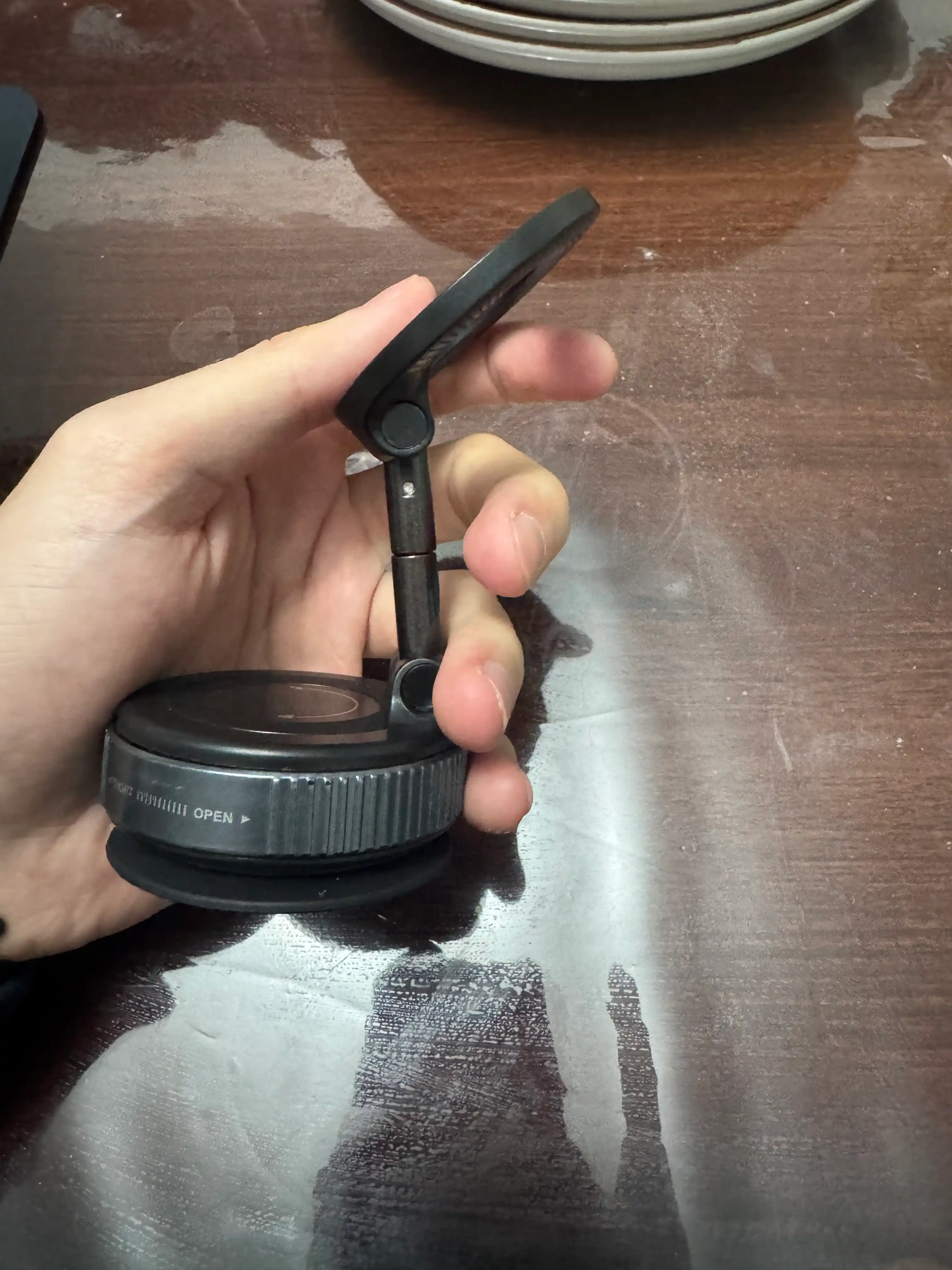 Регулируемая вакуумная присоска, магнитный держатель для телефона Magsafe