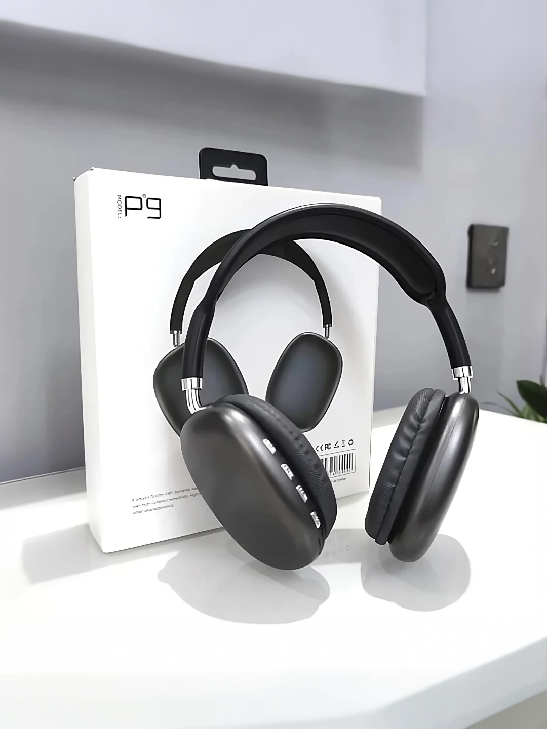 Беспроводные Bluetooth-наушники P9 с микрофоном, полноразмерные - 