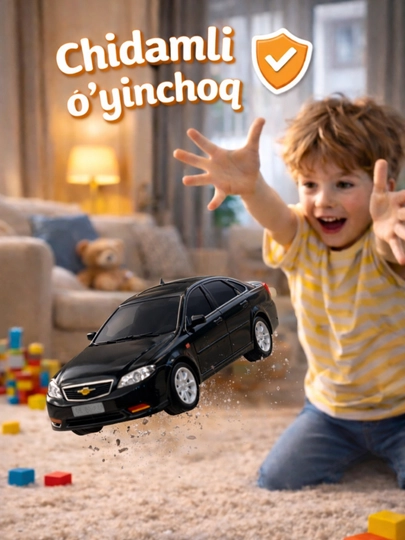 Игрушечная машинка Chevrolet Gentra, радиоуправляемая — TOYSPL-GENTRA-ЧЕРН