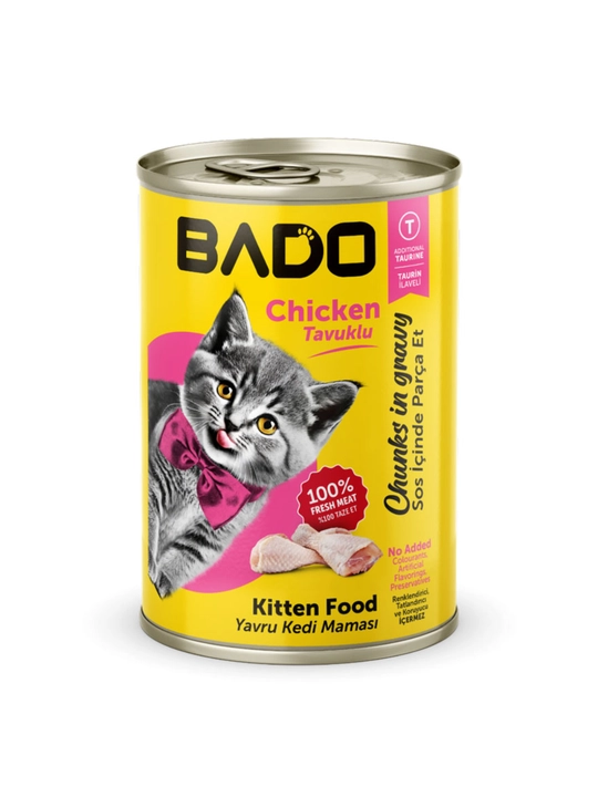 Влажный корм Bado для котят с курицей, 400 г - 