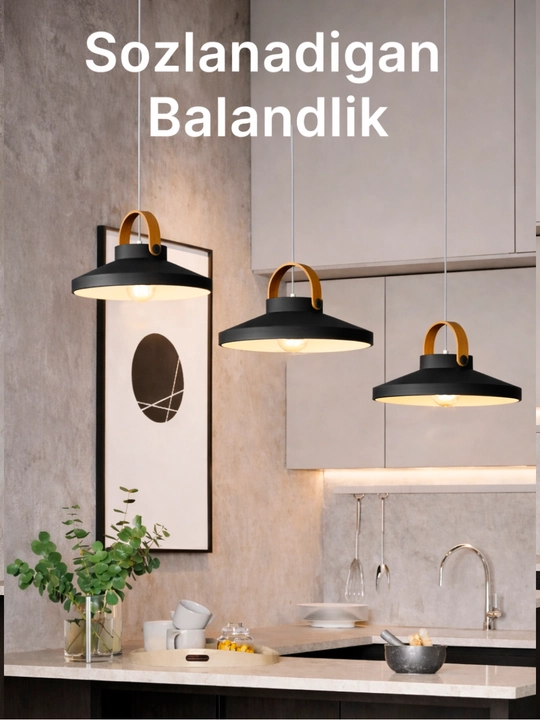 Lyustra osma, xaytek lustra, loft qandillar, oshxona, kafe, barga qandillar