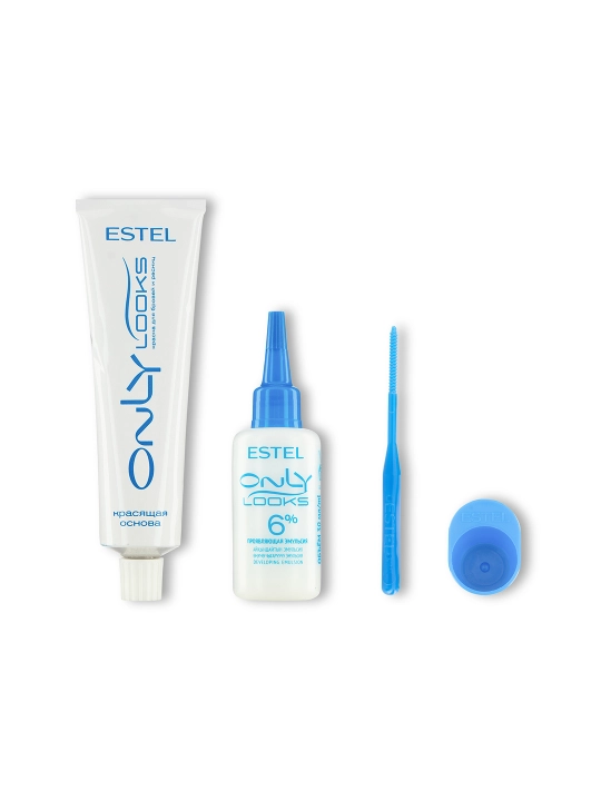 ESTEL ONLY looks ,краска для бровей и ресниц Графит ,80мл