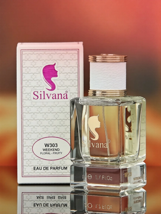 Parfyumlangan suv SILVANA W303, Burberry Weekend, 50 va 18 ml