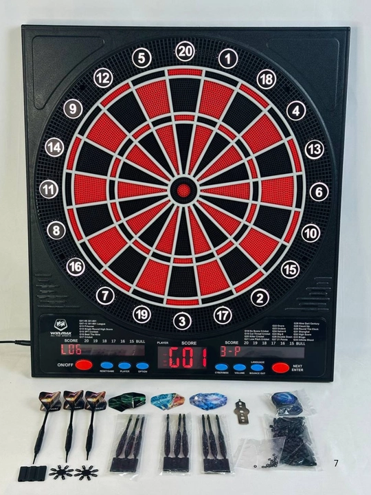 Дартс B219 Размеры: 39*43*2,5 см 48 дротиков, 8 игроков могут играть - 