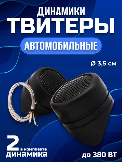 Автомобильные твитеры пишалка CTC-366G/CTC-026G, 500W/600W — DALIUZ-PRVPISH-БЕЛЫЙ