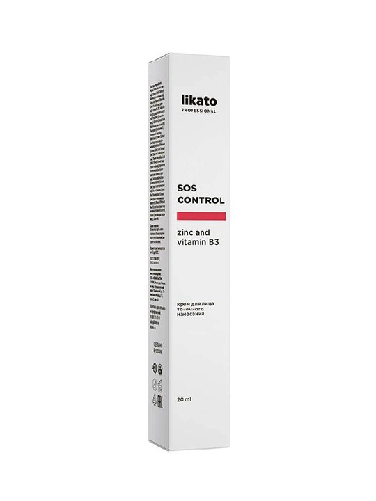 LIKATO Professional Крем для лица SOS Control, 20 мл