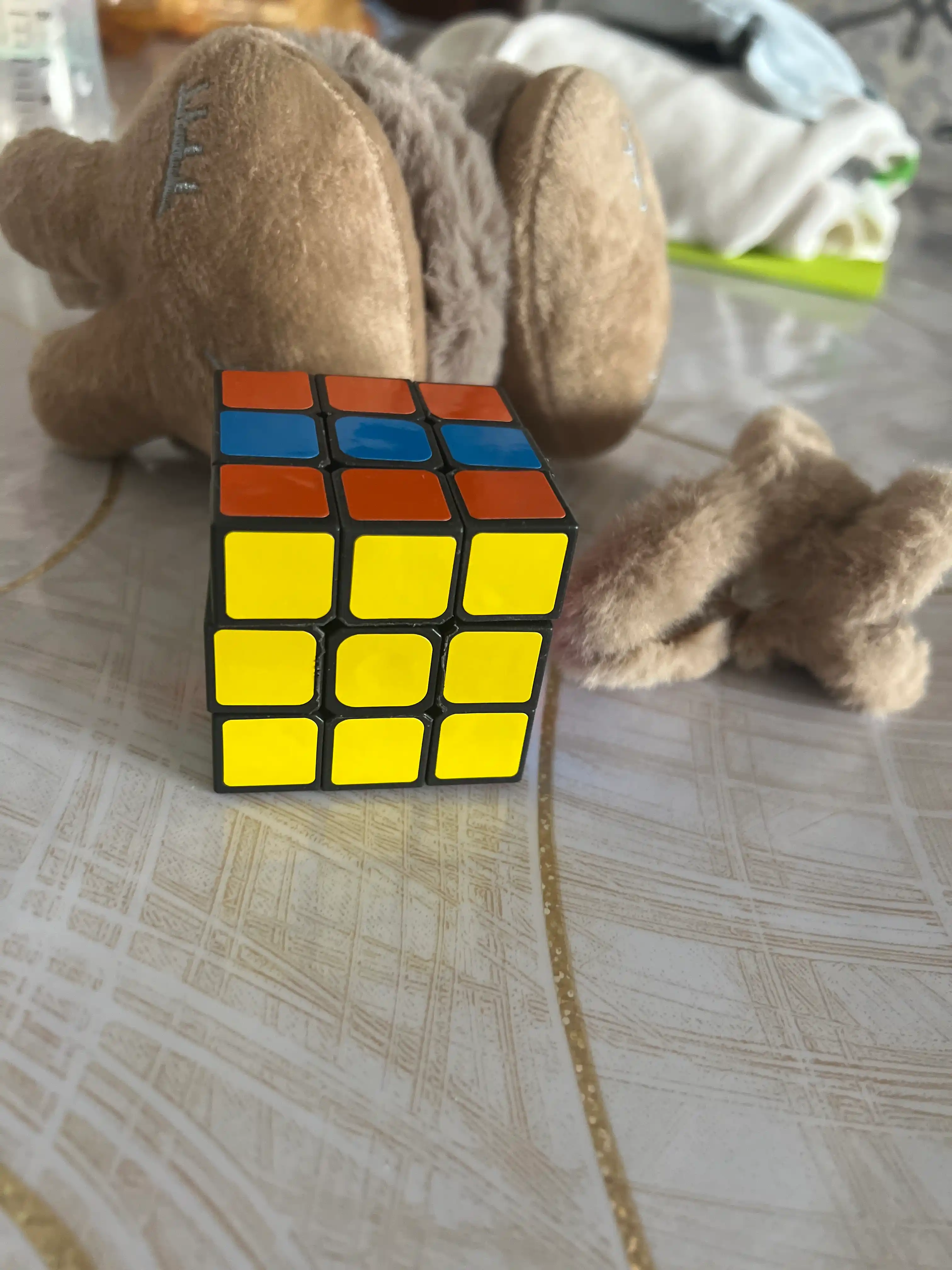 Klassik 3x3 Rubik kubigi, bolalar va kattalar uchun antistress boshqotirma
