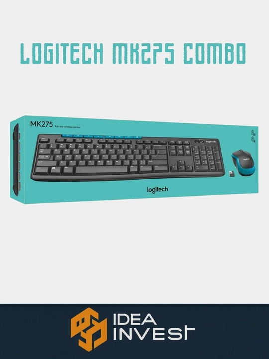 Logitech MK275 — simsiz klaviatura va sichqoncha to‘plami