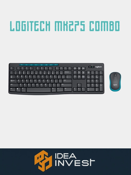 Logitech MK275 — беспроводной комплект клавиатуры и мыши - 