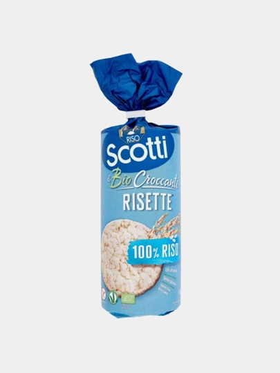 Галетки рисовые RISO SCOTTI 100% риса безглютеновые, 150 г — ДИЛДАХ-UN8