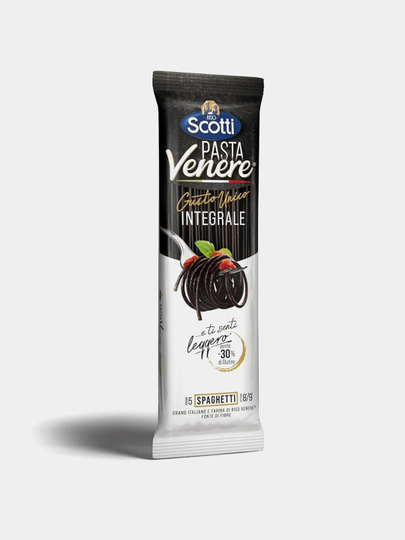 Паста RISO SCOTTI Venere Integrale Spaghetti, 400 г — ДИЛДАХ-UN11