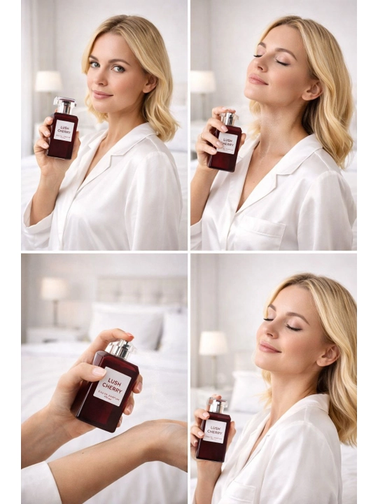 Lush Cherry, 100 ml, Ayollar uchun parfyumlangan suv