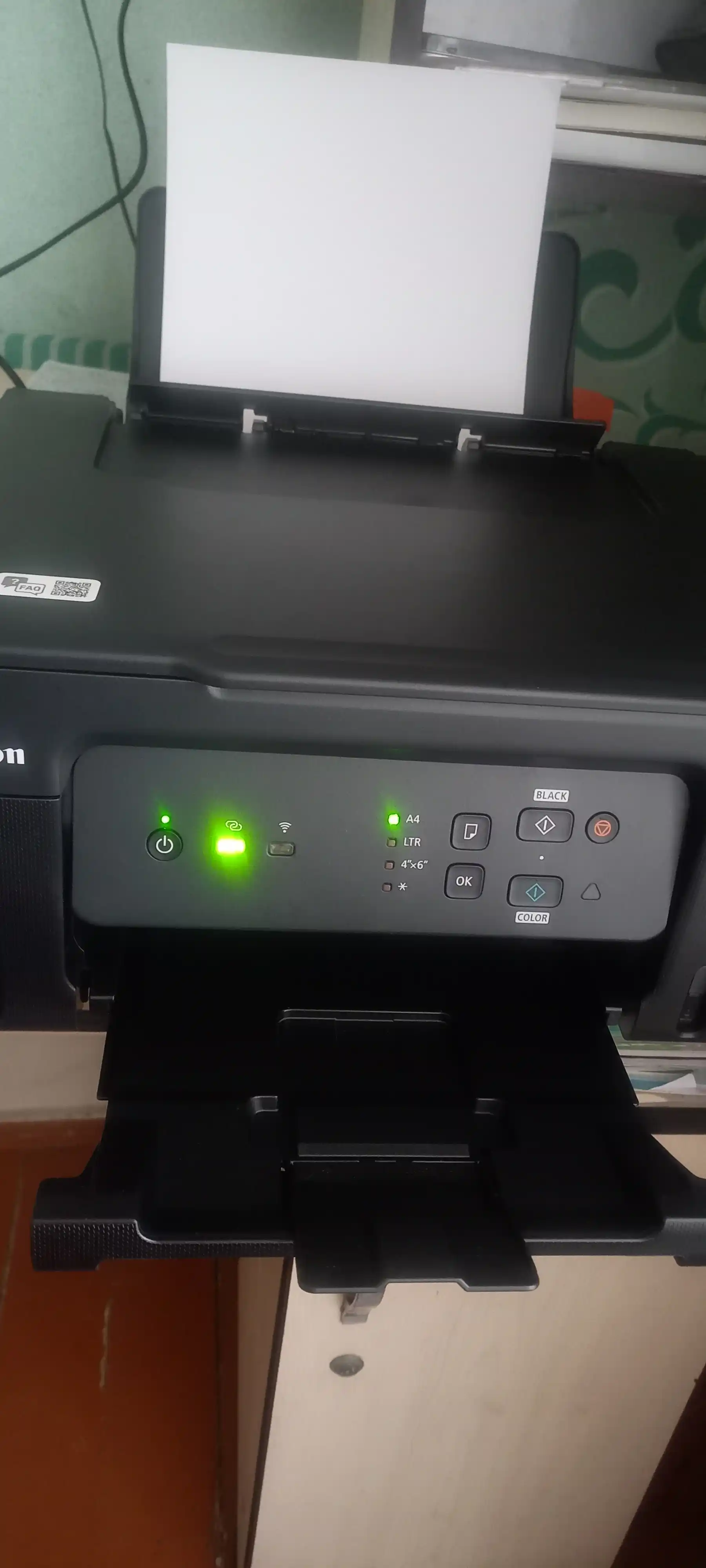 Canon PIXMA E414 MFU, A4, USB, rangli chop etish, 3-in-1