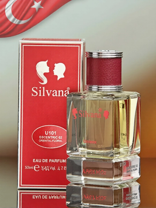 Parfyumlangan suv SILVANA U101, ESCENTRIC MOLECULE 02, 50 va 18 ml