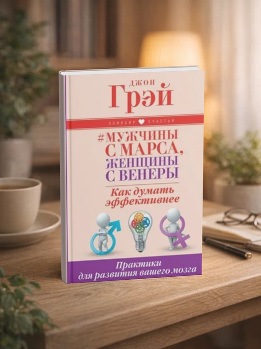 Мужчины с Марса, женщины с Венеры. Как думать эффективнее. Практики для развития - 